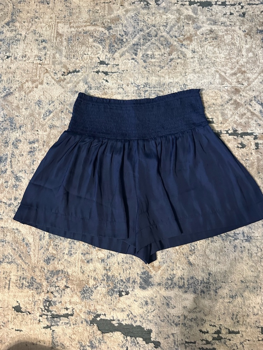 NWT Smocked Waist Navy Women's Flowy Shorts